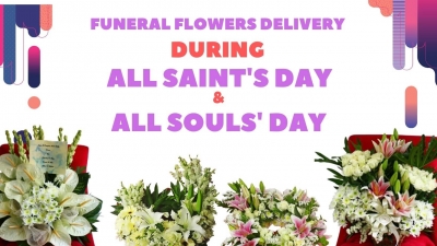 Funeral Flowers Delivery During All Saint&#039;s Day and All Souls&#039; Day